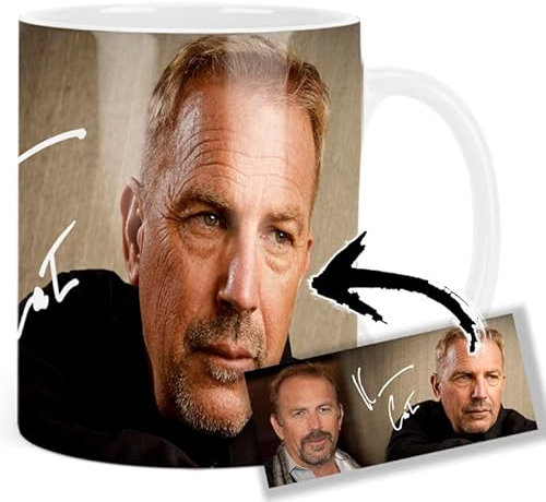 Kevin Costner Tasse Keramikbecher Mug