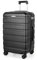 TANTOMI Koffer Groß, Reisekoffer Hartschalenkoffer, Koffer & Trolley mit Passwortsperre, Hartschale Suitcase mit 4 Rollen(Schwarz)
