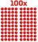 XSHOT X-Shot - Chaos 100 Kugeln Nachfüllpack - Nachfüllpackung für X-Shot Chaos Blaster und viele weitere Kugel-Blaster
