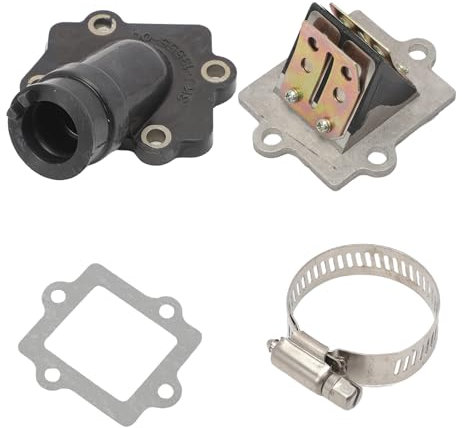 FanPaYY Ersatz Membranblock + Ansaugstutzen + Dichtungen Set für Aerox Nitro Aprilia SR50 Roller, Material Gummi