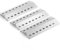 GIRXZYBX 39,5 x 15 cm - Plaque chauffante pour barbecue Landmann, Landmann Triton, Landmann Minton, Landmann Avalon, Grandhall Maxim GT4, en acier inoxydable