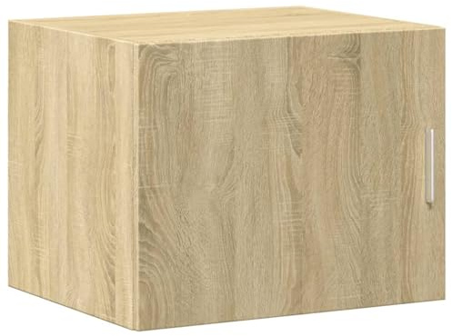 vidaXL Wall Cabinet Sonoma Oak 50x42.5x40 cm Engineered Wood