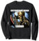 Ring Worm Funny Cringe Edgy Hard Skelett Meme Sweatshirt