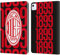Head Case Designs Licenza Ufficiale AC Milan Schema Grafica Custodia Portafoglio in Pelle Compatibile con Apple iPad Air 11 2020/2022/2024/2025