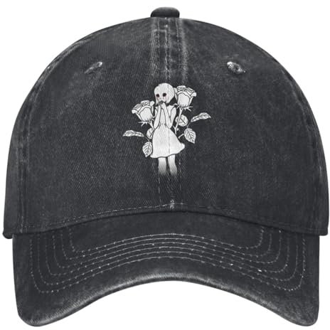 Gorra Estampada Fran Bow Flores Gorra de béisbol Lavada Elegante Camionero Papá Sombrero Verano Mujeres Hombres Corriendo Sombrilla Gorras de béisbol Regalo