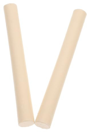 Ciieeo 2pcs Wood Repair Wax Sticks for Furniture Scratch Repair, Restoration of Wooden Surfaces, Beige Wax Material, for Laminates, Doors and Tables Touch up Filler Sticks