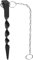 13 -Zoll -Regenkettenanker mit 17 Zoll Kette, Spiral Iron Rain Gutter -Adapter, wetterfeste Ketten für Dachrinnen -Downspout -Outsidechain