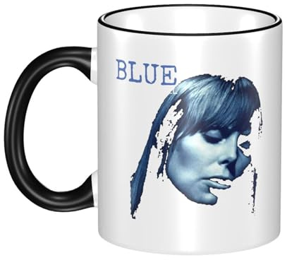 GEPANY Mitchell Music Singer Joni Ceramic Cup Home and Office Dual-Sided Printed Mugs A Heartwarming Present for Family and Friends