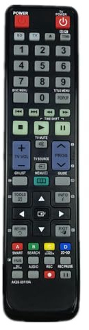 JDNH Ergonomische ABS-Fernbedienung für AK59-00119A D6900A / D8200A / D8500A, Setup & Multi-Device Kompatibilität Controller