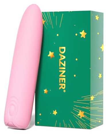 Vibromasseur Bullet Sex Toys Femme - 35 dB Ultra-Silencieux, 10 Modes, Sextoyse Femme Clitoridienne, Silicone, Étanchéité IPX7 - Sextoy Vibromasseur Vibro Gode Vibro-Masseur