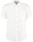 Kustom Kit Men's Short Sleeve Classic Fit Business Shirt, White, 17.5