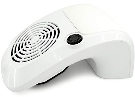 KADS Adjustable Nail Dust Collector Suction Fan with 2 Dust Collecting Bags, Powerful Nail Vacuum Cleaner Machine Manicure Tools, Practical Nail Art Salon Cleaning Equipment