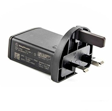 Genuine Sony® Adaptive Mains Charger Plug EP800 / UCH10 / UCH20 & Micro USB / Type C Charge & Sync Data Cable and Compatible to All Other Micro USB / Type C Devices (Sony EP800 - AC-0030-UK)