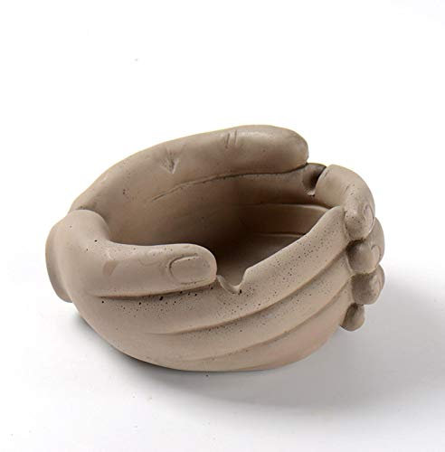 CUICUI Hände Form Aschenbecher Silikon Betonform Handgemachte Zement Blume Topfform