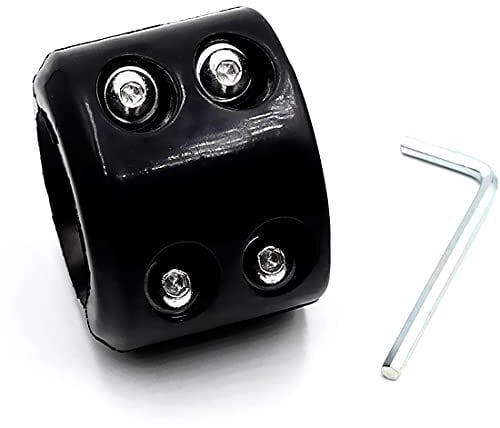 Onbelon Seilwinde Stopper ATV-SCHS Seilwinde Kabelschoner Haken Stopper Schnur Gummistopper mit Inbusschlüssel für ATV UTV Seilwinden (Schwarz)