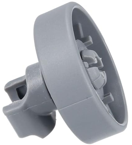 easyPART passend für smeg 767410200 Korbrolle für Unterkorb in | Geschirrspüler, Laufrolle, Kunststoffrolle, Grau, Geschirrkorb, Rad, Gorenje 792935, Kompatibel mit Bauknecht, Whirlpool
