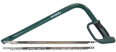 Faithfull Countryman Foresters Bowsaw 530mm (21in) 1 x Wet, 1 x Dry Cut Blade