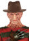 Smiffys A Nightmare On Elm Street, Freddy Krueger-Hut, Brauner Filzhut