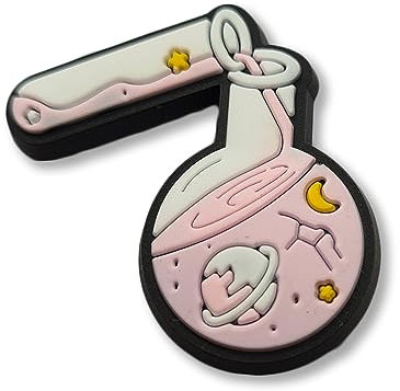 SUPER CUTE Chemistry Planet Stars Bottle - Charms For Crocs/Shoes - Science