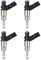 Baizexin Einspritzdüse Für A-UDI A3 8P A4 8E B7 A6 4F C6 TT 8J A4 Cabrio Kraftstoffeinspritzdüse Kraftstoffeinspritzdüse 06F906036F 0261500074 (Farbe : 4pcs)