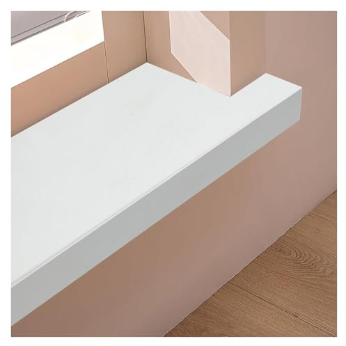 APMOE Fensterbank Innen Holzmaserung - PVC Fensterbrett Innen - Fensterbank Abdeckung - Fensterbank Verkleidung Innen für Zuhause, Innenfensterbank Fensterbänke Nach Maß, Kunststoff(I,25 cm x 100 cm)