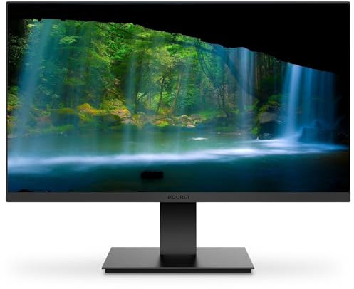 KOORUI G2721E 27 Zoll Gaming Monitor | 320Hz QHD 2560 * 1440 Bildschirm | HDR 400 1ms Adaptive Sync | Fast IPS Panel mit VESA 75 * 75mm| Höhenverstellbar & Drehbar