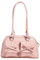 Makukke Handtasche Damen klein, PU Leder Schultertasche Y2K Shoulder Bag mit Bogen Cute Ita Bag Japanische Ästhetische Tasche für Frauen Dating Party Einkaufe