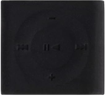 Shantime Weiche Hülle Kompatibel mit iPod Shuffle 4th, Schlank Stoßfest Rückenschale, Kratzfest Flexibel und Griffig(Schwarz)