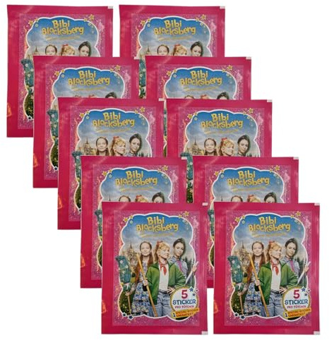 Blue Ocean Bibi Blocksberg Sticker | Das große Hexentreffen | 10 Stickertüten