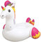 Bestway 41114-18 Aufblasbarer Einhorn-Pool-Schwimmer, mehrfarbig, Medium 61 „X 47, Bunt
