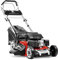 GREENCUT GLM880XE - Tondeuse à Gazon à Essence 224cc 7.5cv, démarrage électrique 4 Temps automoteur, Double Lame Acier 530mm 21, Hauteur de Coupe réglable et Panier d'une capacité de 65L