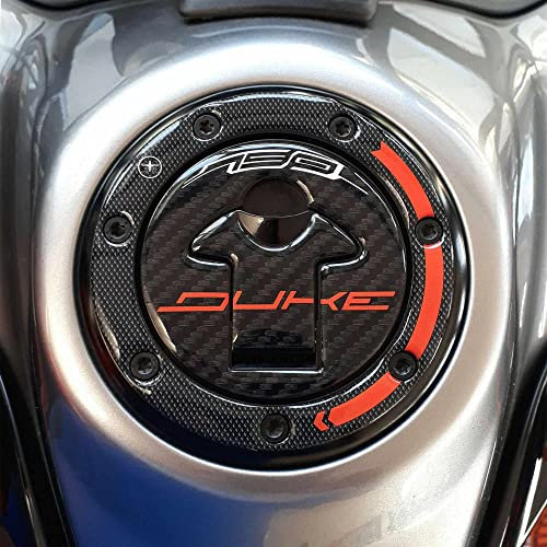 labelbike - 3D Harz Aufkleber Dekoration und Schutz des Motorrad-Tankdeckels kompatibel mit dem Motorrad KTM 790 Duke