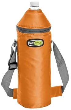 GIO'STYLE Portaborraccia Termico Vela+ | 1,5 L | Tracolla Regolabile | Isolamento ad Alta Densità | Colori Assortiti