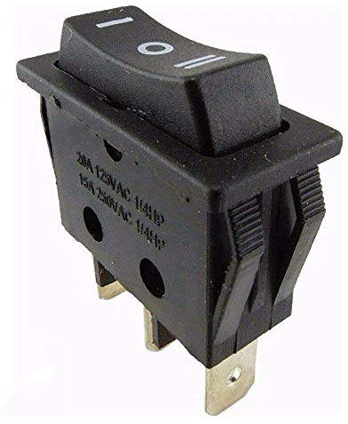 Wippschalter 3-Pin ON/OFF/ON Wechselschalter einbau 30.9 * 10.8 * 24mm 15A 250~ (5)