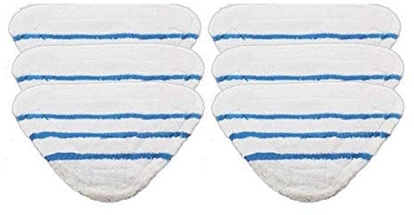 Deals2u365 6 x Microfibre Floor Cover Pads for BUSH SMB1501UK SMB1501 Steam Cleaner Mop