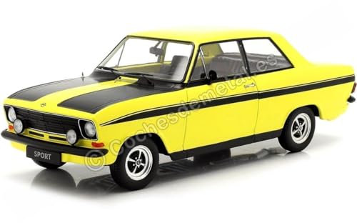 KK Scale KKDC180641 - Opel Kadett B Sport Yellow & Black 1973 - maßstab 1/18 - Sammlerstück Miniatur