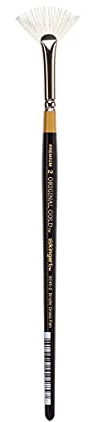 KINGART Gold Specialty 9246 Series Pinceau éventail en poils synthétiques Taille 2