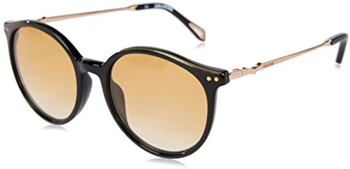 Zadig & Voltaire Damen Szv322 Sonnenbrille, schwarz (Shiny Black), 50