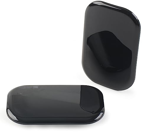 FSFY 1 paire de cache-trou d'antenne noir pour Harley Road Street Glide King FLHR