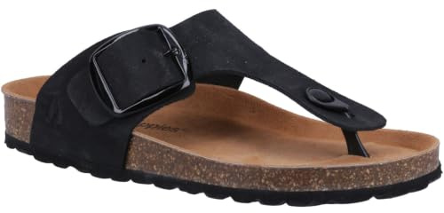 Hush Puppies Damen Billie Sandal Damen Sommer, Schwarz, 40 EU
