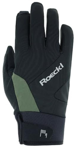 Roeckl Reichenthal 2 Winter Fahrrad Handschuhe lang schwarz/grün 2025: Größe: 8.5
