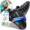 Healthfix® Nackenstrecker orthopädisch mit deutscher Anleitung | Nacken Entlaster bei Nackenverspannung | Cloudy Neck Nackenretter gegen Nackenschmerzen (Schwarz)