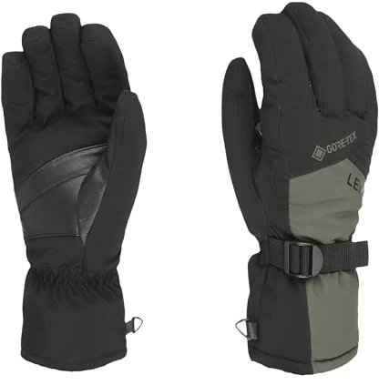 Level Freelander Gore-Tex - Ski und Snowboard Handschuhe Herren, mit Verstellbarem Riemen und Stulpe, Atmungsaktiv Thermohandschuhe Winter Herren - Schneeschuhbekleidung für Herren - 1 Paar