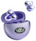 umgoogoo Open Ear Earbuds Wireless Bluetooth 5.4 with Fashion Ear Hooks Clip on Design Digital Display Waterproof Running Sports Yoga Fitness Gym Headphones(Purple)