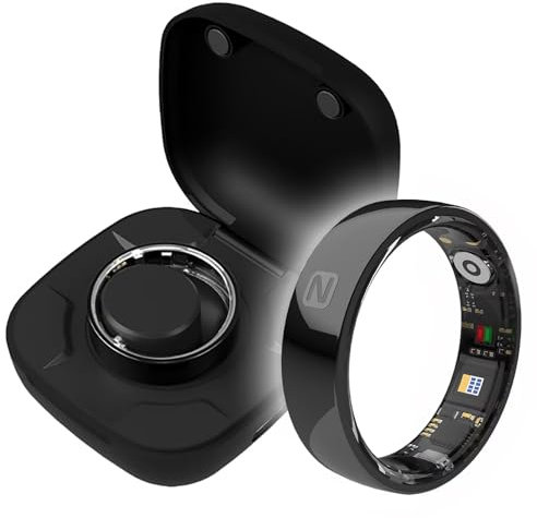 findtime Smart Ring Blutdruckmessung Smartring Herren Damen Fitness Ring Tracker NFC Blutdruck Android IOS Fitnessring Smarter Ring Schlafring Fitnesstracker Schrittzähler Aktivitätstracker