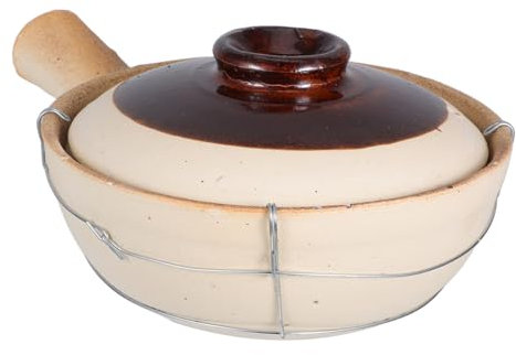 Gatuida Cocotte En Terre Cuite Marmite Traditionnelle En Terre Cuite Mini-Cocotte Dolsot Bol Coréen En Pierre Chinoise Plats En Bol À Bibimbap En Terre