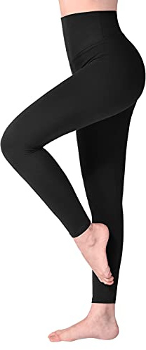 SINOPHANT Leggings Damen High Waist - Blickdicht Leggins mit Bauchkontrolle für Sport Yoga Gym