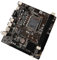 Eficiente placa base de computadora con chipset H61 con 10 puertos USB y Ethernet integrado para procesadores de CPU serie 1155
