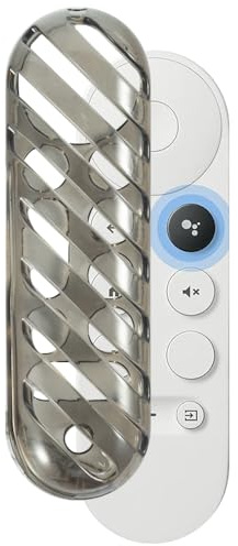 OAGELIM Funda Compatible con Google TV Streamer 4K Case Antigolpes con Cubierta Protectora Flexible de TPU Suave y Resistencia a Arañazos con Protección (Negro)