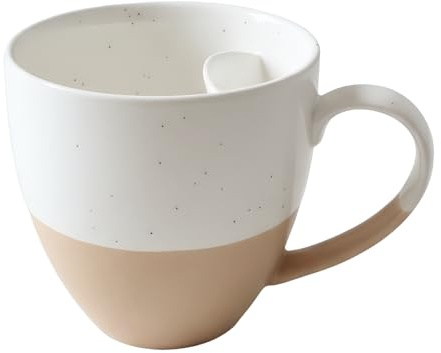 Cangoo Cup® Semi Beige Teebecher mit Beutelablage 0,33l